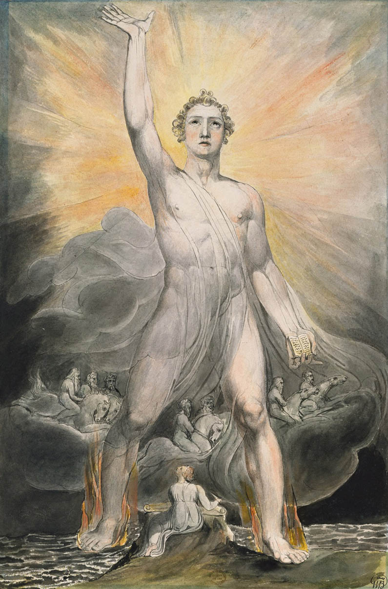 William Blake Angel of Revelation